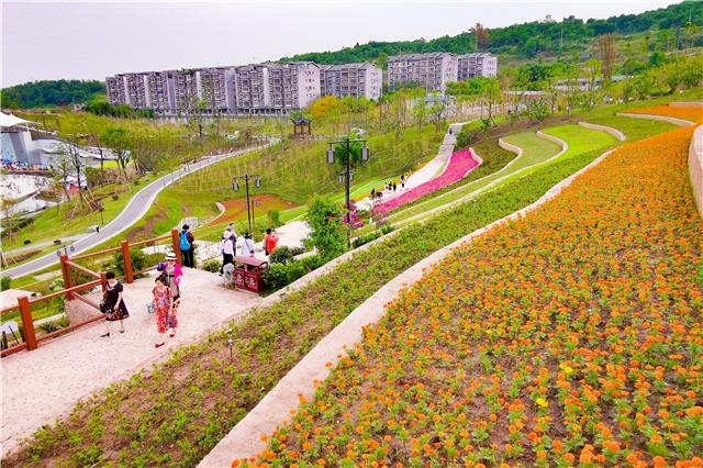 5月2日，游客畅游古道湾公园。(1).jpg